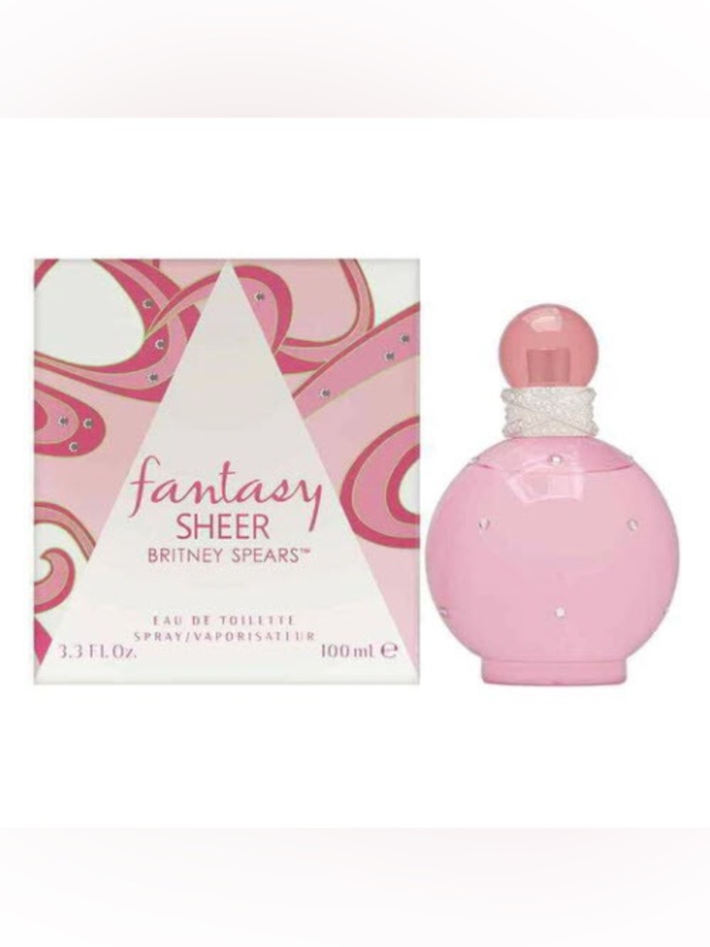 Britney Spears Fantasy SHEER EDT Eau de Toilette perfume 100ml
